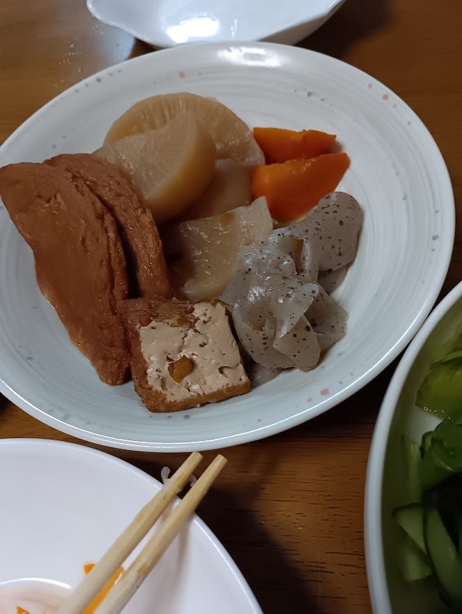 煮物の盛り合わせ
