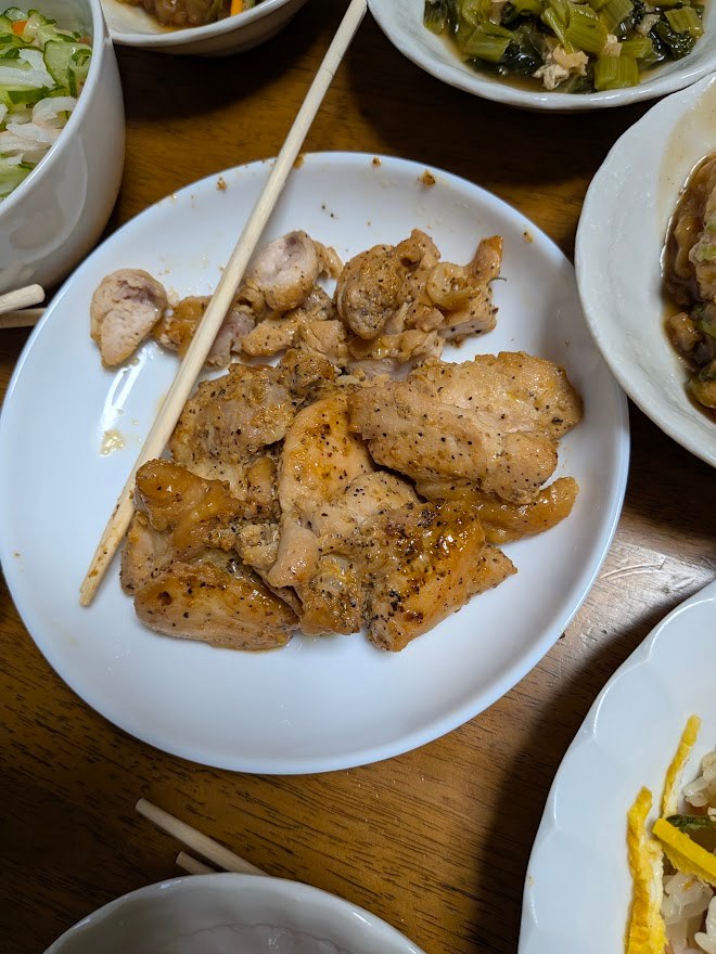 鶏肉の山賊焼き