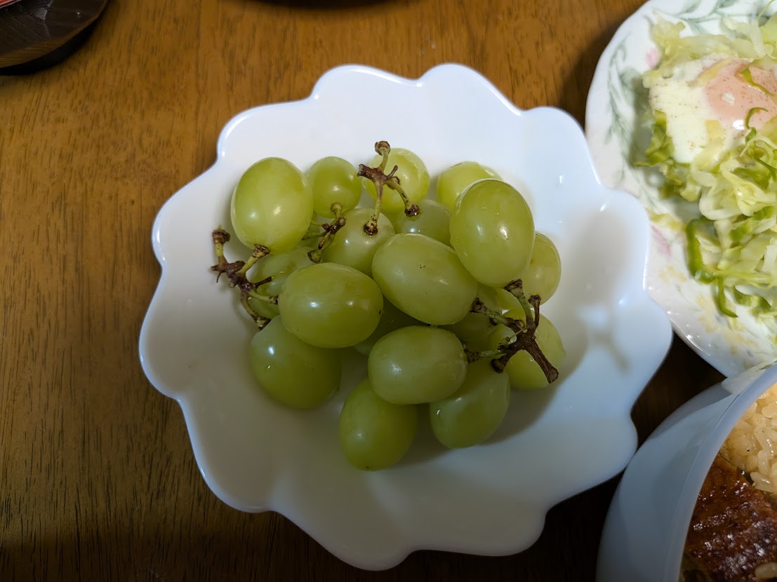 ぶどうの一皿