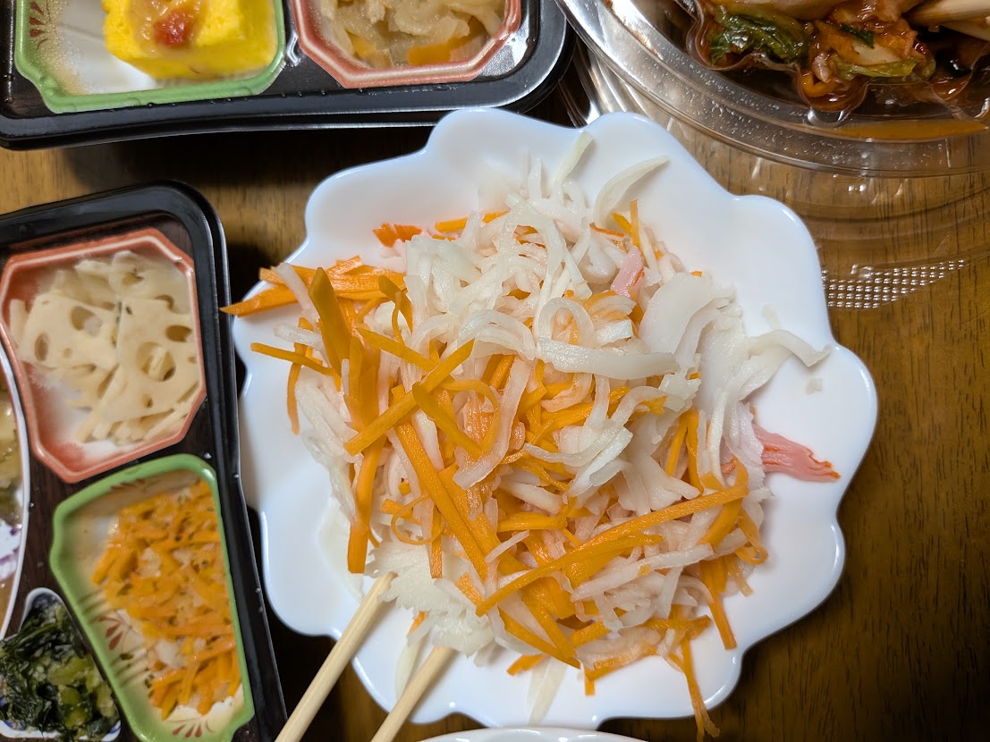 食卓にあった生酢。本人は食べていません