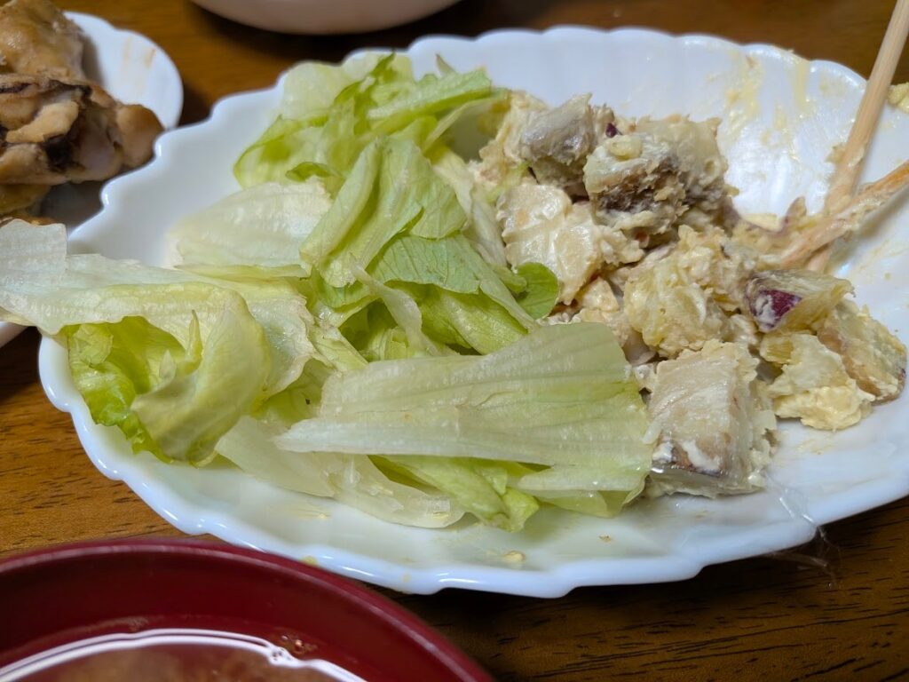 ほかのおかずは一口ずつくらい